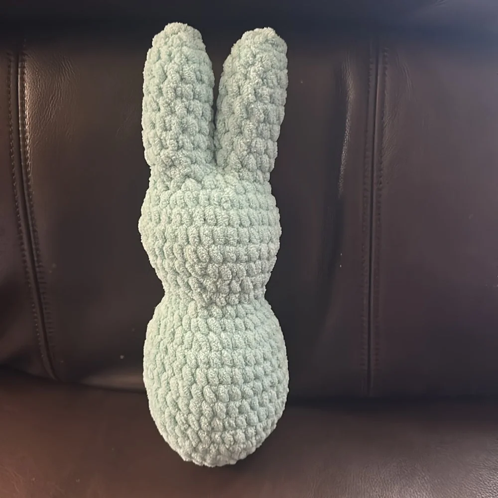 Mint Green crochet peeps stuffie
